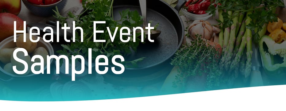 Health Event Header